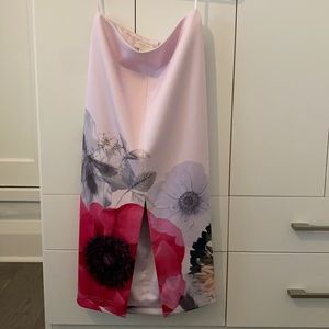 Ted Baker floral skirt